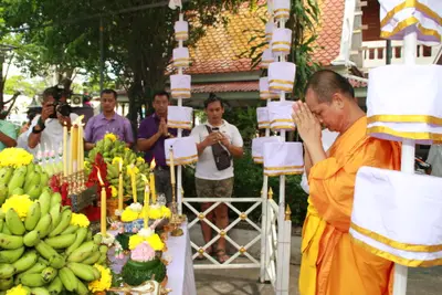 ประมวลภาพพิธีพุทธาภิเษกท้าวเวสสุวรรณ วัดจุฬามณี ปี ๒๕๕๘