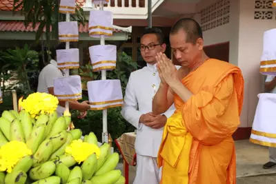 ประมวลภาพพิธีพุทธาภิเษกท้าวเวสสุวรรณ วัดจุฬามณี ปี ๒๕๕๘