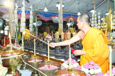 ประมวลภาพพิธีพุทธาภิเษกท้าวเวสสุวรรณ วัดจุฬามณี ปี ๒๕๕๘