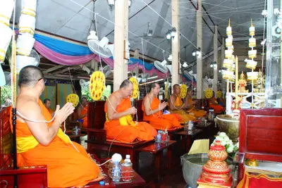 ประมวลภาพพิธีพุทธาภิเษกท้าวเวสสุวรรณ วัดจุฬามณี ปี ๒๕๕๘