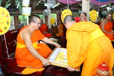 ประมวลภาพพิธีพุทธาภิเษกท้าวเวสสุวรรณ วัดจุฬามณี ปี ๒๕๕๘