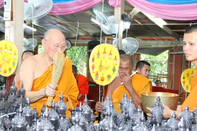 ประมวลภาพพิธีพุทธาภิเษกท้าวเวสสุวรรณ วัดจุฬามณี ปี ๒๕๕๘