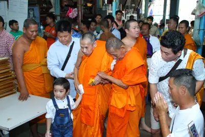 ประมวลภาพพิธีพุทธาภิเษกท้าวเวสสุวรรณ วัดจุฬามณี ปี ๒๕๕๘