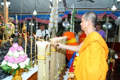 ประมวลภาพพิธีพุทธาภิเษกท้าวเวสสุวรรณ วัดจุฬามณี ปี ๒๕๕๘