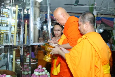 ประมวลภาพพิธีพุทธาภิเษกท้าวเวสสุวรรณ วัดจุฬามณี ปี ๒๕๕๘