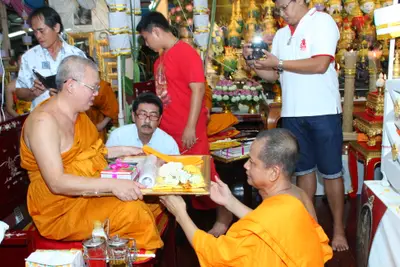 ประมวลภาพพิธีพุทธาภิเษกท้าวเวสสุวรรณ วัดจุฬามณี ปี ๒๕๕๘
