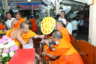 ประมวลภาพพิธีพุทธาภิเษกท้าวเวสสุวรรณ วัดจุฬามณี ปี ๒๕๕๘