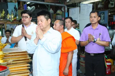 ประมวลภาพพิธีพุทธาภิเษกท้าวเวสสุวรรณ วัดจุฬามณี ปี ๒๕๕๘