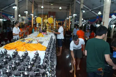 ประมวลภาพพิธีพุทธาภิเษกท้าวเวสสุวรรณ วัดจุฬามณี ปี ๒๕๕๘