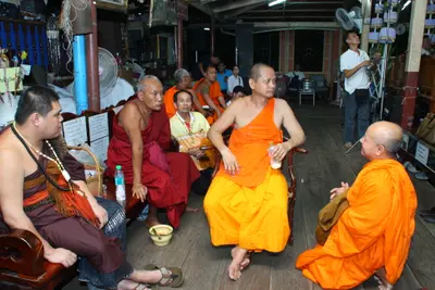 ประมวลภาพพิธีพุทธาภิเษกท้าวเวสสุวรรณ วัดจุฬามณี ปี ๒๕๕๘