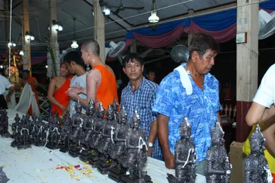 ประมวลภาพพิธีพุทธาภิเษกท้าวเวสสุวรรณ วัดจุฬามณี ปี ๒๕๕๘
