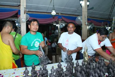 ประมวลภาพพิธีพุทธาภิเษกท้าวเวสสุวรรณ วัดจุฬามณี ปี ๒๕๕๘