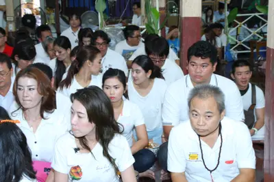 ประมวลภาพพิธีไหว้ครูบูรพาจารย์ วัดจุฬามณี ปี ๒๕๕๘