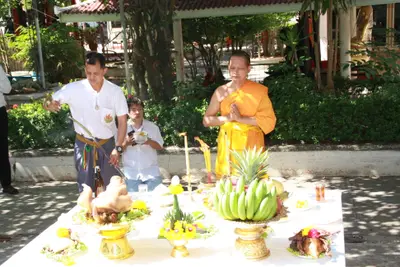 ประมวลภาพพิธีไหว้ครูบูรพาจารย์ วัดจุฬามณี ปี ๒๕๕๘