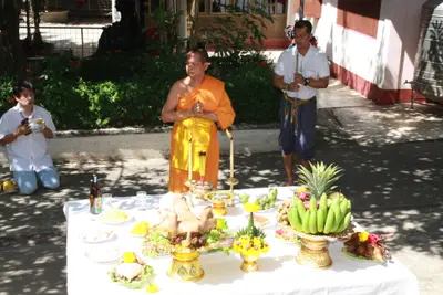 ประมวลภาพพิธีไหว้ครูบูรพาจารย์ วัดจุฬามณี ปี ๒๕๕๘