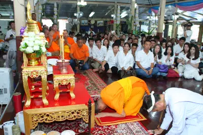ประมวลภาพพิธีไหว้ครูบูรพาจารย์ วัดจุฬามณี ปี ๒๕๕๘