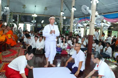 ประมวลภาพพิธีไหว้ครูบูรพาจารย์ วัดจุฬามณี ปี ๒๕๕๘