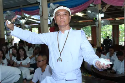 ประมวลภาพพิธีไหว้ครูบูรพาจารย์ วัดจุฬามณี ปี ๒๕๕๘