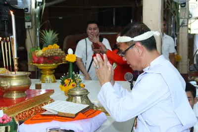 ประมวลภาพพิธีไหว้ครูบูรพาจารย์ วัดจุฬามณี ปี ๒๕๕๘