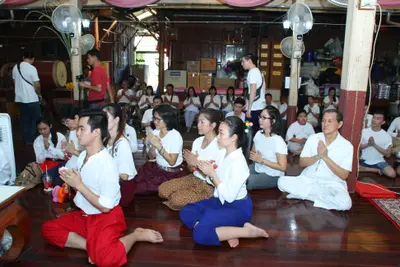 ประมวลภาพพิธีไหว้ครูบูรพาจารย์ วัดจุฬามณี ปี ๒๕๕๘