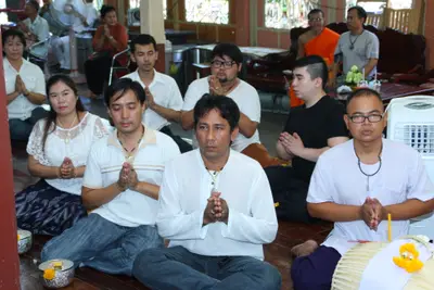 ประมวลภาพพิธีไหว้ครูบูรพาจารย์ วัดจุฬามณี ปี ๒๕๕๘