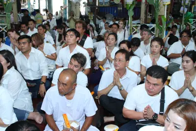 ประมวลภาพพิธีไหว้ครูบูรพาจารย์ วัดจุฬามณี ปี ๒๕๕๘