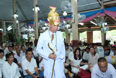 ประมวลภาพพิธีไหว้ครูบูรพาจารย์ วัดจุฬามณี ปี ๒๕๕๘