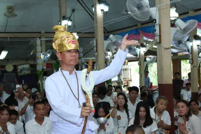 ประมวลภาพพิธีไหว้ครูบูรพาจารย์ วัดจุฬามณี ปี ๒๕๕๘