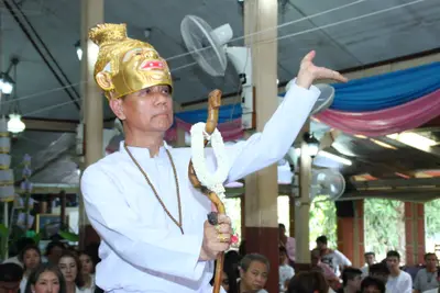 ประมวลภาพพิธีไหว้ครูบูรพาจารย์ วัดจุฬามณี ปี ๒๕๕๘