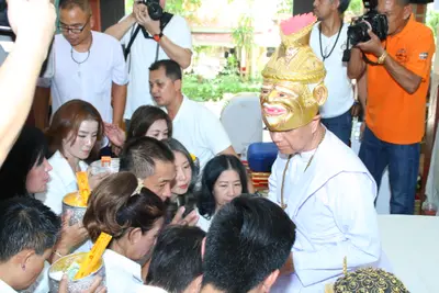 ประมวลภาพพิธีไหว้ครูบูรพาจารย์ วัดจุฬามณี ปี ๒๕๕๘