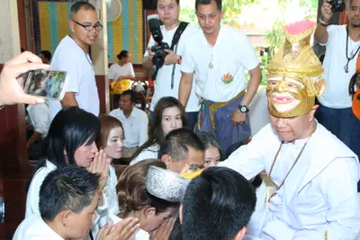 ประมวลภาพพิธีไหว้ครูบูรพาจารย์ วัดจุฬามณี ปี ๒๕๕๘