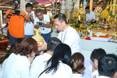 ประมวลภาพพิธีไหว้ครูบูรพาจารย์ วัดจุฬามณี ปี ๒๕๕๘