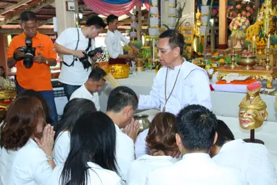ประมวลภาพพิธีไหว้ครูบูรพาจารย์ วัดจุฬามณี ปี ๒๕๕๘