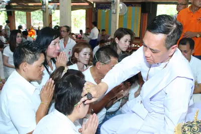 ประมวลภาพพิธีไหว้ครูบูรพาจารย์ วัดจุฬามณี ปี ๒๕๕๘