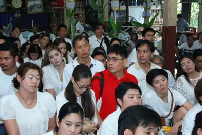 ประมวลภาพพิธีไหว้ครูบูรพาจารย์ วัดจุฬามณี ปี ๒๕๕๘