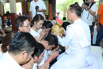 ประมวลภาพพิธีไหว้ครูบูรพาจารย์ วัดจุฬามณี ปี ๒๕๕๘