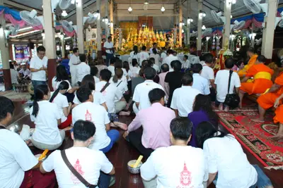 ประมวลภาพพิธีไหว้ครูบูรพาจารย์ วัดจุฬามณี ปี ๒๕๕๘