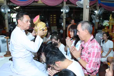ประมวลภาพพิธีไหว้ครูบูรพาจารย์ วัดจุฬามณี ปี ๒๕๕๘