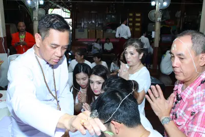 ประมวลภาพพิธีไหว้ครูบูรพาจารย์ วัดจุฬามณี ปี ๒๕๕๘