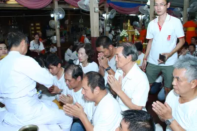 ประมวลภาพพิธีไหว้ครูบูรพาจารย์ วัดจุฬามณี ปี ๒๕๕๘