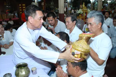 ประมวลภาพพิธีไหว้ครูบูรพาจารย์ วัดจุฬามณี ปี ๒๕๕๘