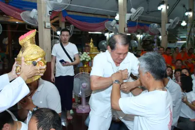 ประมวลภาพพิธีไหว้ครูบูรพาจารย์ วัดจุฬามณี ปี ๒๕๕๘