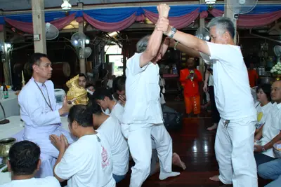 ประมวลภาพพิธีไหว้ครูบูรพาจารย์ วัดจุฬามณี ปี ๒๕๕๘