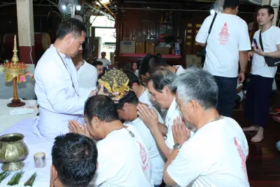 ประมวลภาพพิธีไหว้ครูบูรพาจารย์ วัดจุฬามณี ปี ๒๕๕๘