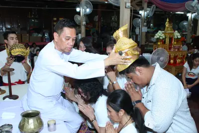 ประมวลภาพพิธีไหว้ครูบูรพาจารย์ วัดจุฬามณี ปี ๒๕๕๘