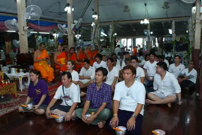 ประมวลภาพพิธีไหว้ครูบูรพาจารย์ วัดจุฬามณี ปี ๒๕๕๘