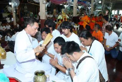 ประมวลภาพพิธีไหว้ครูบูรพาจารย์ วัดจุฬามณี ปี ๒๕๕๘