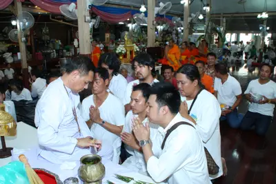 ประมวลภาพพิธีไหว้ครูบูรพาจารย์ วัดจุฬามณี ปี ๒๕๕๘
