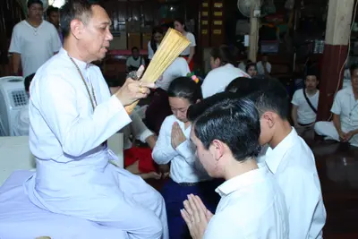 ประมวลภาพพิธีไหว้ครูบูรพาจารย์ วัดจุฬามณี ปี ๒๕๕๘