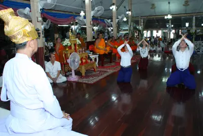 ประมวลภาพพิธีไหว้ครูบูรพาจารย์ วัดจุฬามณี ปี ๒๕๕๘